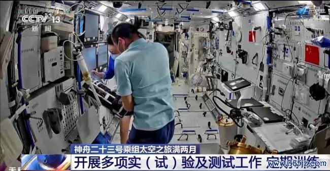 黎家盈等人太空之旅已满两月 科学实验进展顺利
